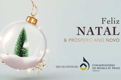 Boas Festas           Consulte as alterações do horário do Conservatório